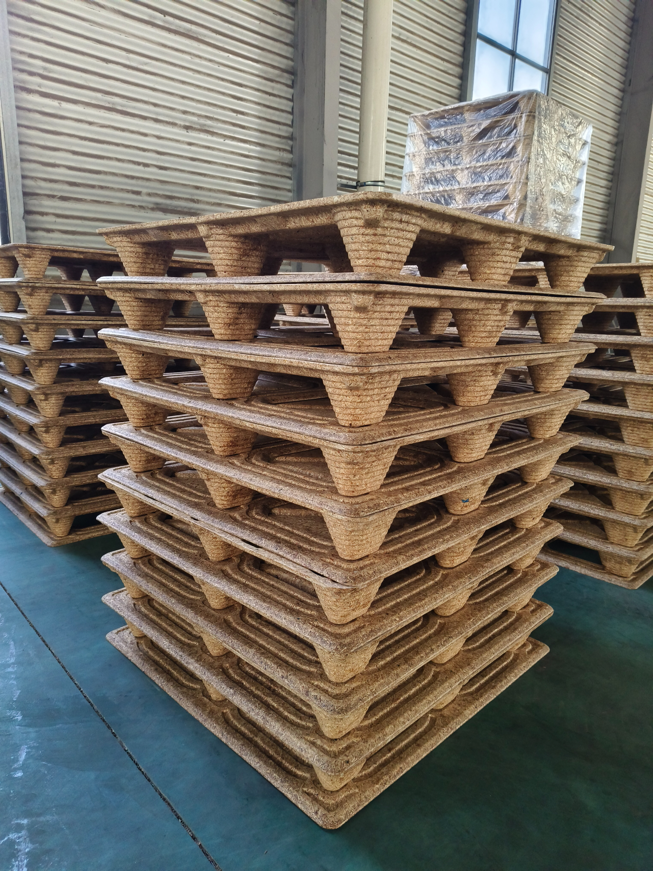 單面九腳模壓托盤